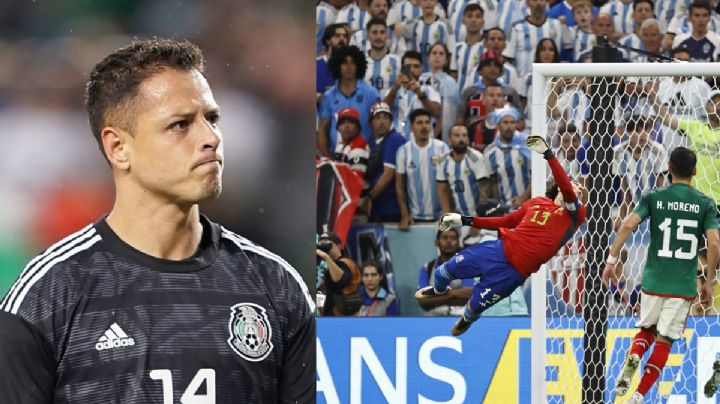 El polémico mensaje del "Chicharito" tras la derrota de México ante Argentina