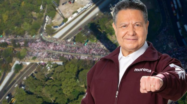 Marcha el gobernador Julio Menchaca en favor de AMLO; esto dijo del presidente | VIDEO