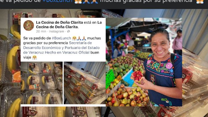 Sedecop confirma compra de lonches a doña Clarita para marcha pro AMLO