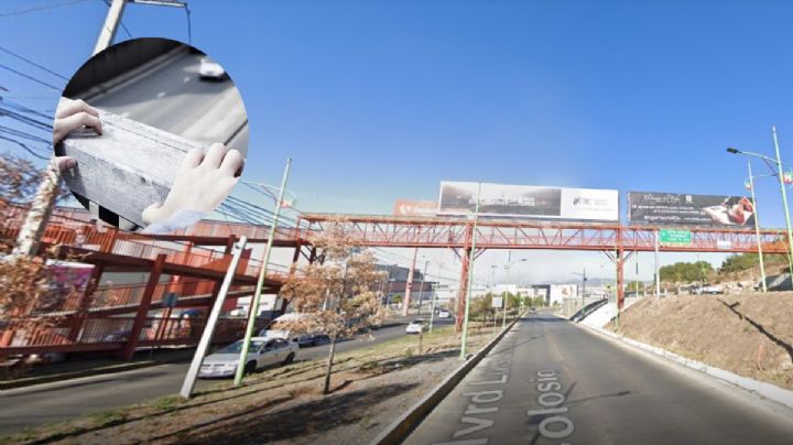 Hombre se lanza desde puente peatonal en Supervía Colosio