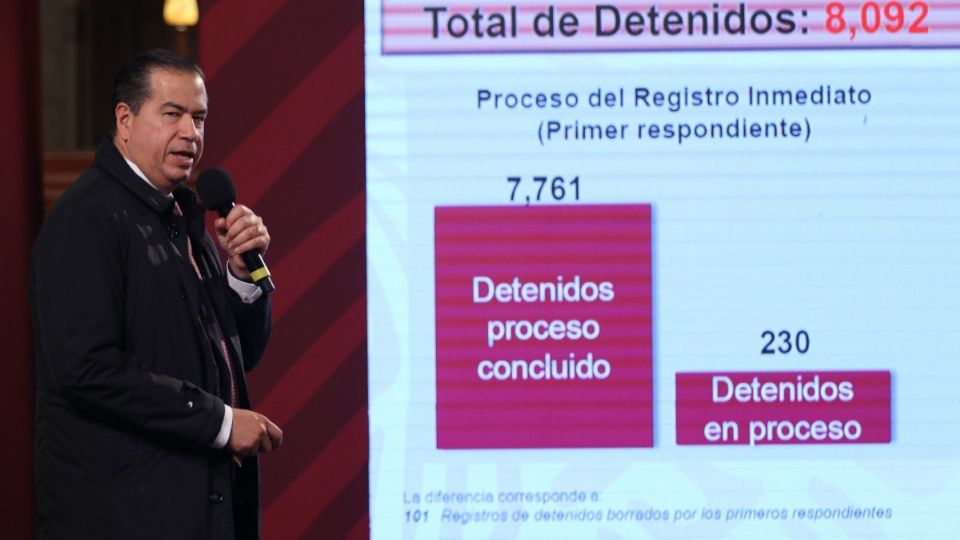 En su conferencia mañanera, López Obrador declaró que el subsecretario de Seguridad “nos ayuda mucho'