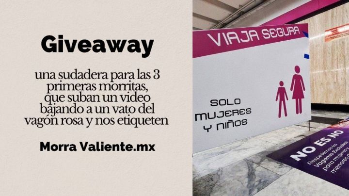 ¡Polémica! Marca de ropa premiará a quien saque a hombres del vagón exclusivo