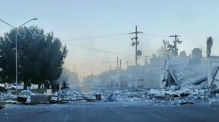 VIDEO: Así fue la explosión en Saltillo; no se reportan lesionados