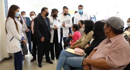Tras defectos en Hospital Materno-Infantil de Pachuca, Menchaca promete reubicarlo