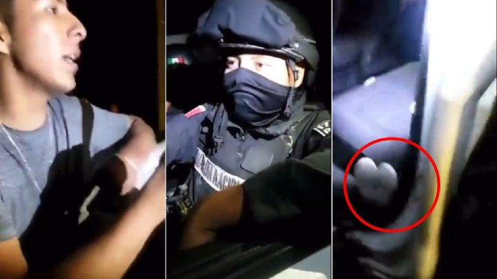 VIDEO: “Te vamos a linchar”; hallan a secuestrado en patrulla de la GN