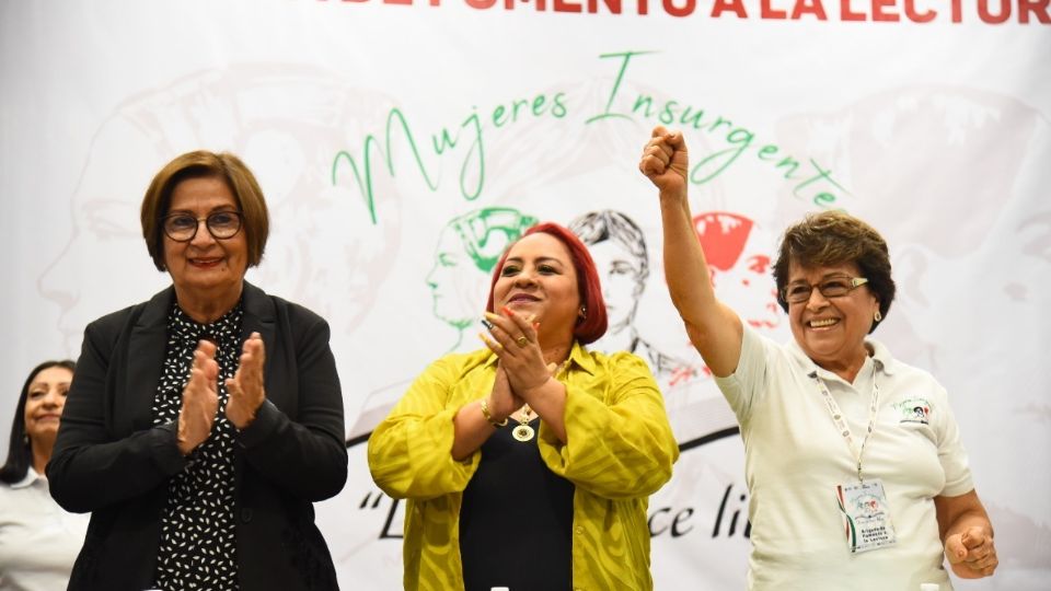 Aseguro compromiso para fomentar la lectura en Mujeres Insurgentes