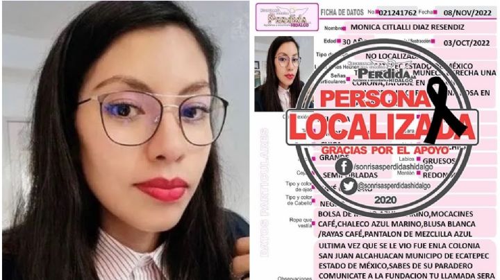 Mónica iba a su trabajo como maestra y desapareció; la encuentran muerta