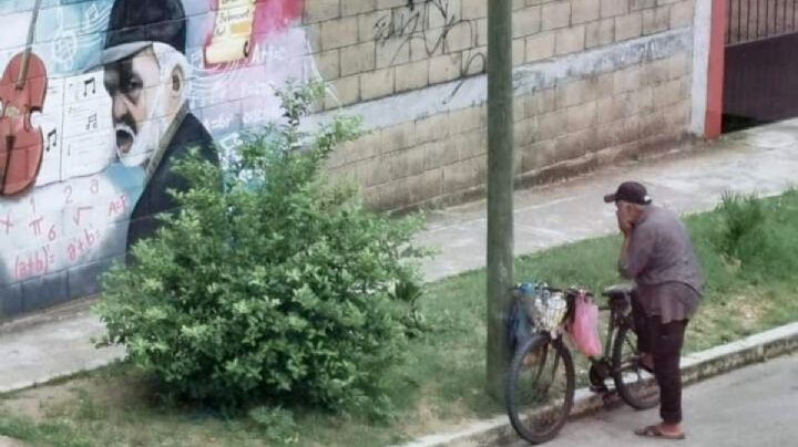 Chícharo, el maestro veracruzano detrás de esta foto viral