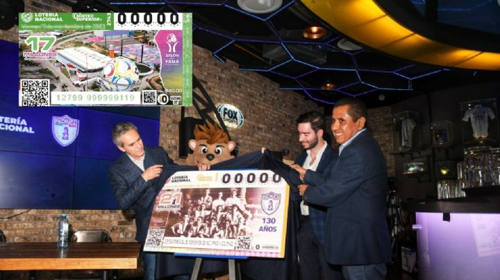 Elije Lotería Nacional al Club Pachuca para nueva imagen del Sorteo Mayor