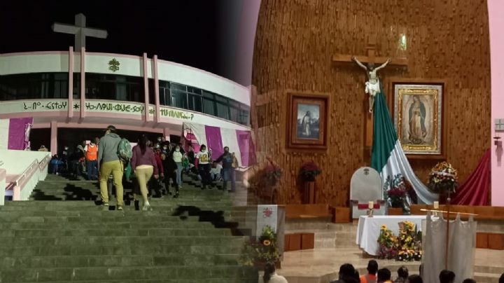 Lucía alimenta a guadalupanos en la iglesia de El Dique desde hace 15 años