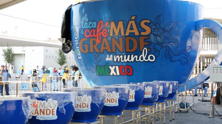 La taza de café más grande del mundo está en León