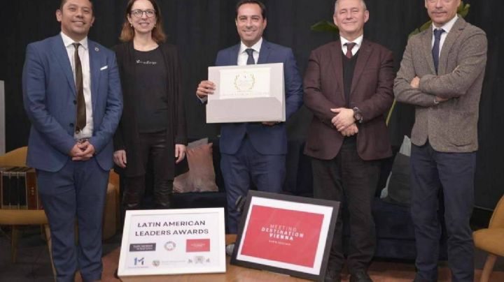 Yucatán reconocido internacionalmente al recibir premio " Latin American Leaders"