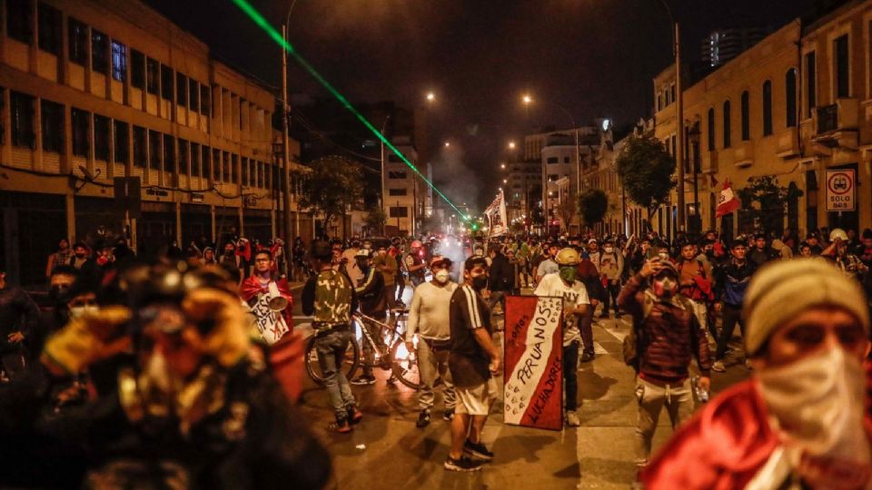 Violentas protestas en Perú