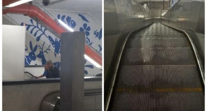 Metro CDMX: "Hasta cuándo arreglarán las escaleras eléctricas de Barranca del Muerto"