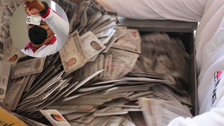 ¿Qué hace el INE con la credencial que me recogió?