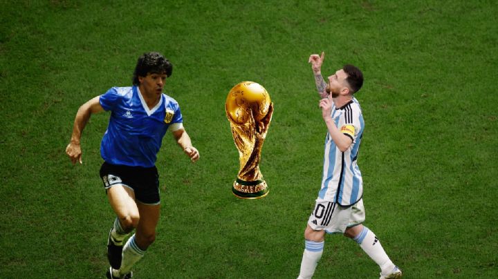 Final Mundial Qatar 2022: De Maradona 1986 a Messi 2022