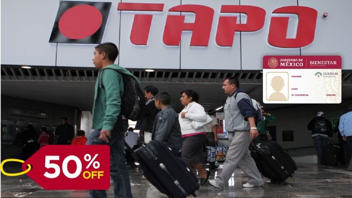 Descuentos INAPAM y para estudiantes en autobuses en diciembre 2022