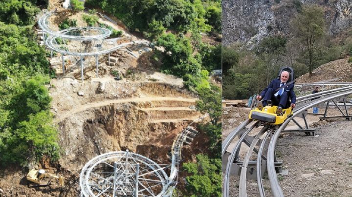 VIDEO: Tobogán de montaña de Orizaba inicia fase de pruebas