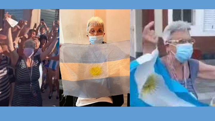 La "abuela la la la" mundialista que llega hasta la final con Argentina