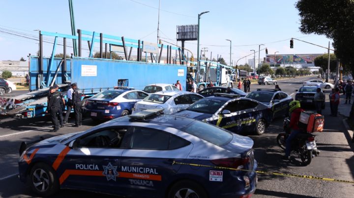 Riña vial en Edomex, deja un atropellado y un detenido