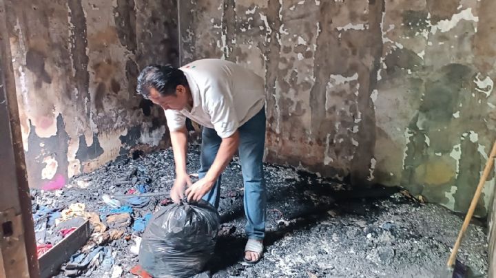 Triste Navidad: familia pierde todo en incendio en Lomas de Río Medio 4