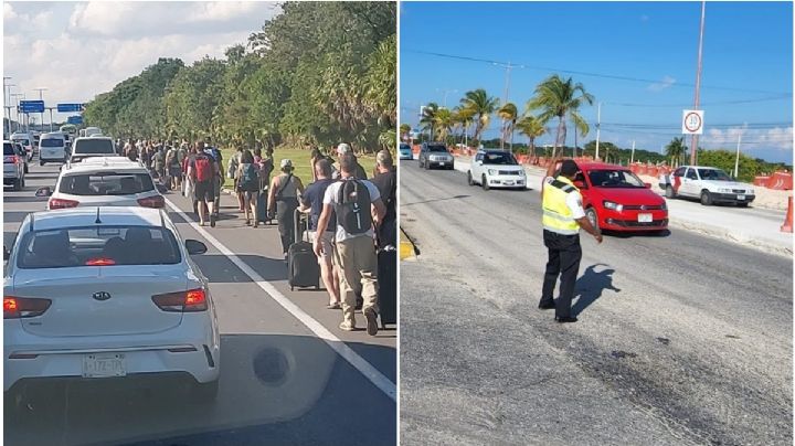 “Acabo de perder mi vuelo”, obras federales afectan a 10 mil pasajeros del Aeropuerto de Cancún