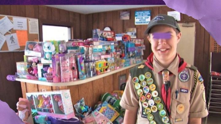 Joven compra 600 juguetes para niños de refugio: "quiero que sepan que son amados"