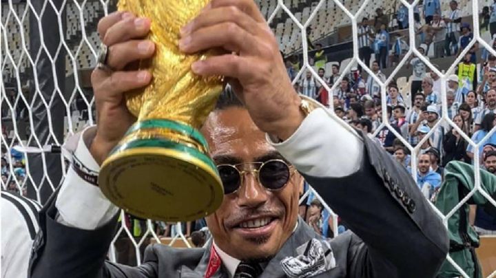 La FIFA investiga al chef Salt Bae por violar los reglamentos en la celebración de Argentina