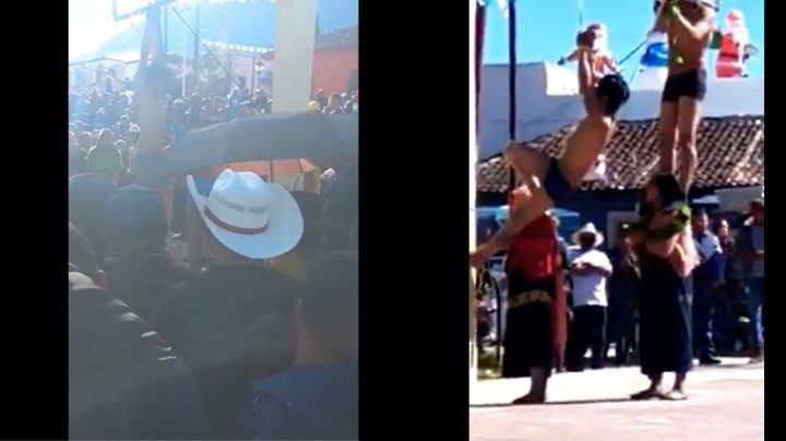 VIDEO: Ladrones de autos son colgados como castigo en Chiapas