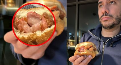 FOTOS: Escorpión Dorado compró hamburguesa en KFC y se la dieron cruda