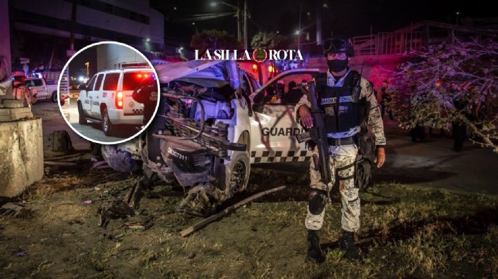 ¿Impericia?: Diario chocan 2 patrullas de la Guardia Nacional en carreteras