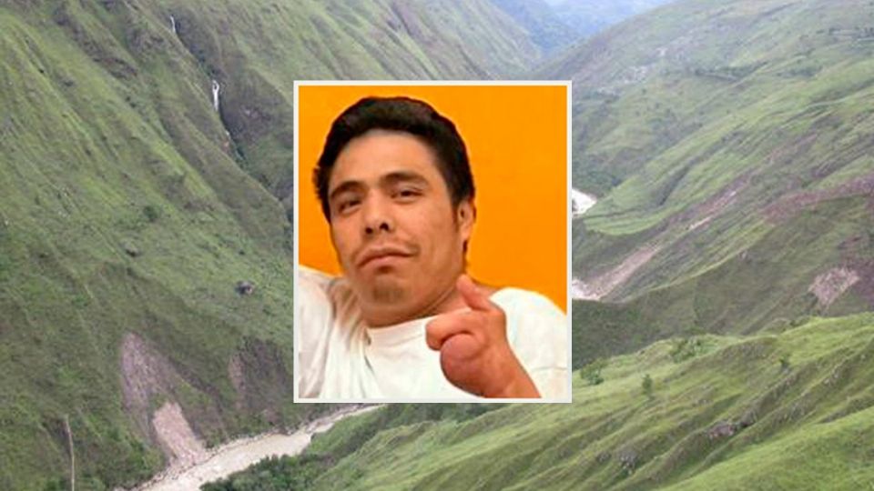 Fue hallado en el río Blanco