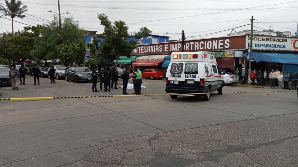 La mujer murió en el sitio, tras ser atropellada.