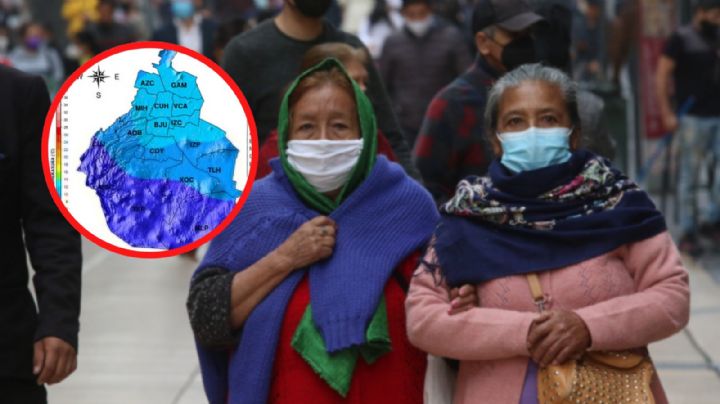 Alerta naranja por bajas temperaturas en CDMX y Edomex; la onda gélida seguirá el lunes