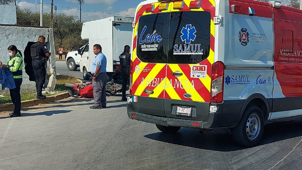 El accidente costó la vida a un joven motociclista.