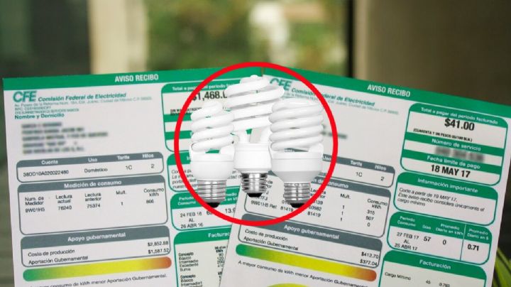 Recibo de Luz CFE: ¿Qué focos ahorradores me convienen?