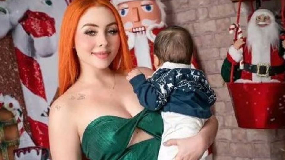 Maya Nazor pasó la Navidad con su hijo Luka, sin estar con ella Santa Fe Klan.