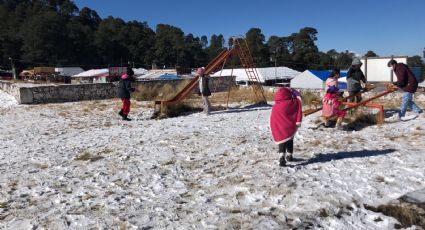 FOTOS: "Estoy emocionada, no conocía la nieve"; visitantes disfrutan el Nevado de Toluca