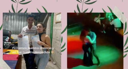 Pareja baila y festeja tras firmar su divorcio: ¿terminar sanamente un matrimonio?