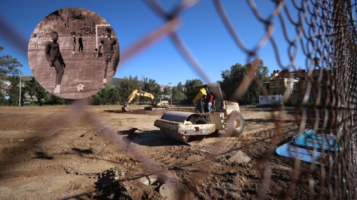 Reconstruyen cancha donde Pelé entrenó en Guanajuato