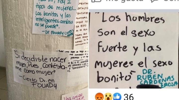 Estudiantes de la facultado de odontología protesta de nuevo