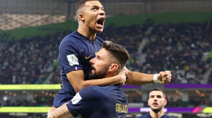 Mbappé lidera a Francia a cuartos con récord de Giroud en Qatar 2022
