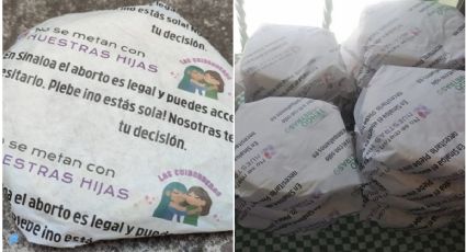 “No estás sola”, en tortillerías de Sinaloa promueven aborto legal