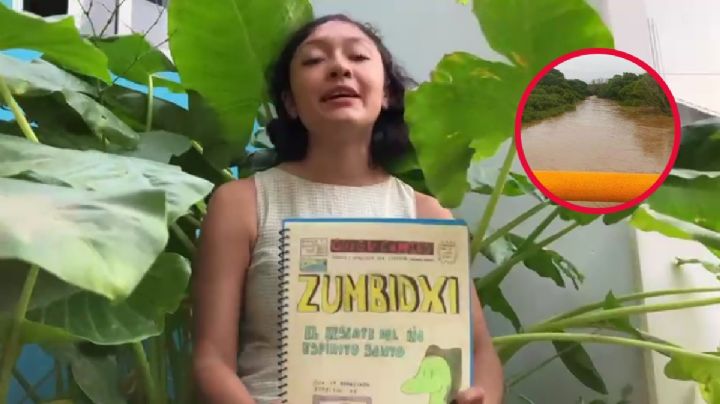 Joven zapoteca crea comic para concientizar sobre el cuidado de un río