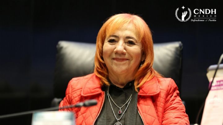 Rosario Piedra, presidenta de la CNDH, comparece ante el Senado: “Vengo a rendir cuentas y entablar dialogo”