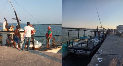 Rescatan a pescadores, tras 46 días de estar a la deriva en mar abierto