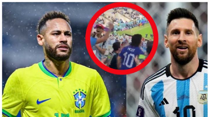 VIDEO: Argentinos celebran el adiós a Brasil; lloran los canarinhos