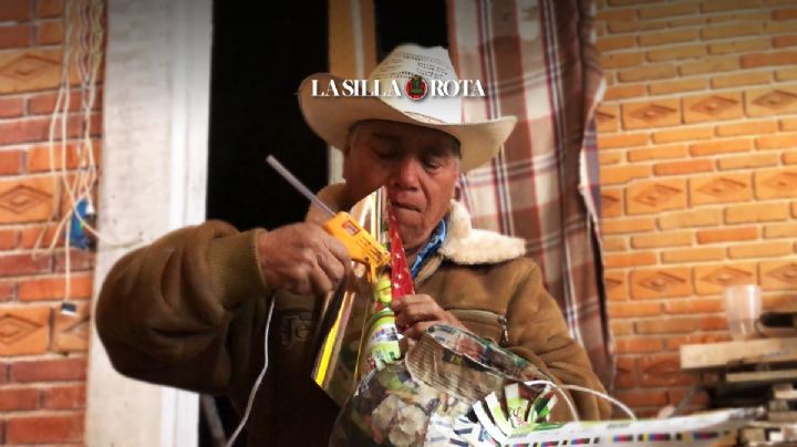 “Por mi edad no puedo salir a trabajar; hoy hago piñatas y de eso vivo”