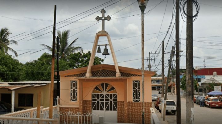 Sujetos roban campana de bronce en capilla de Cosamaloapan