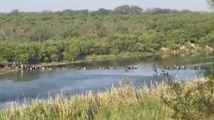 Ahora rescatan a hondureña y su bebé al intentar cruzar el Río Bravo hacia EU